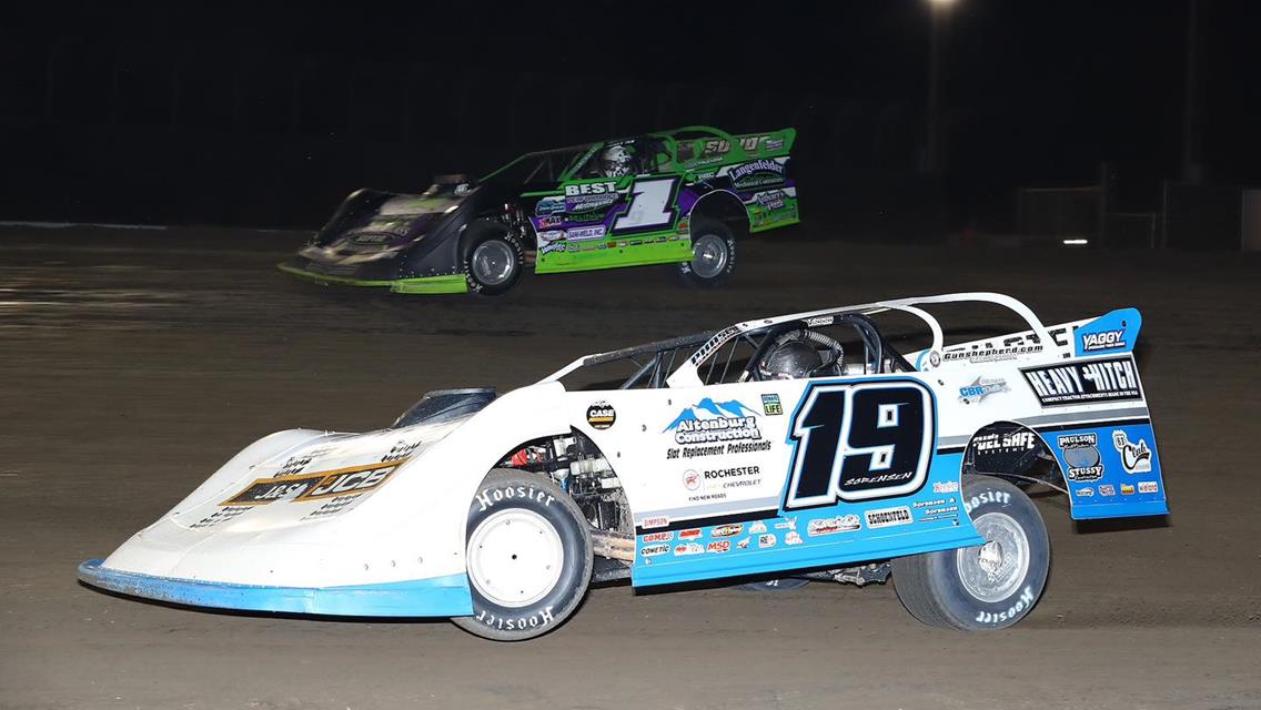 Davenport Speedway (Davenport, IA) – Lucas Oil Midwest Late Model Racing Association – Corn State Nationals – September 13th-14th, 2024. (Mike Ruefer Photo)