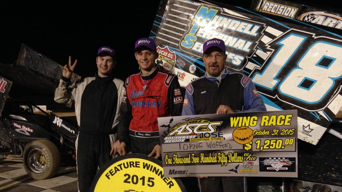 Lorne Wofford Snatches Up ASCS Southwest Victory at Cocopah