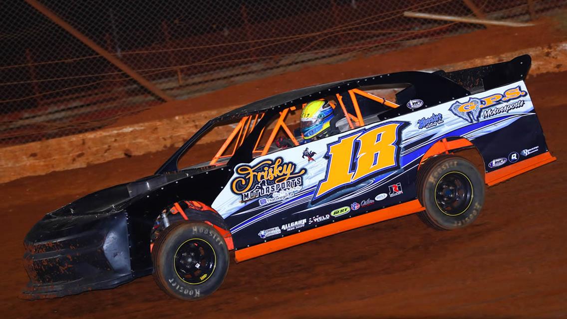 Eighth place finish in Street Stock at Clarksville Speedway