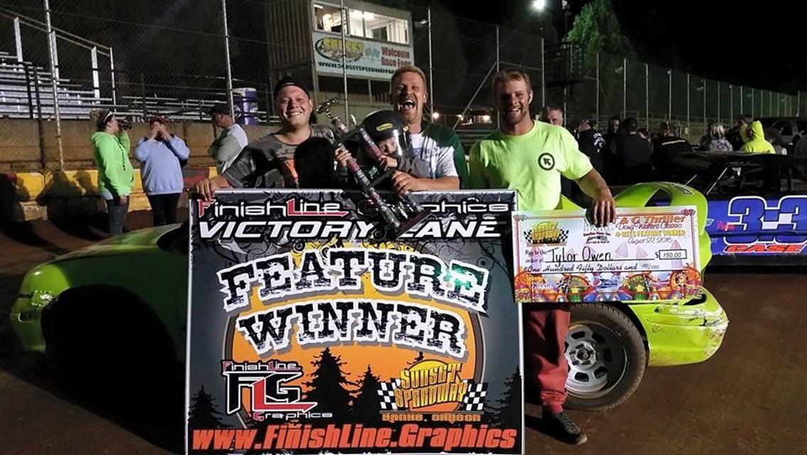 Joey Tanner Wins T&amp;G Thriller/Doug Walters Classic; Cassell, A. Case, T. Owen, And Jackson Also Gain SSP Victories