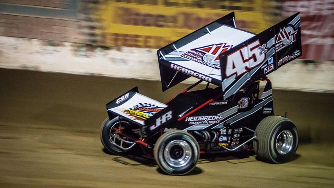 Herrera Uses Winter Heat Sprint Car Showdown as Testing Opportunity