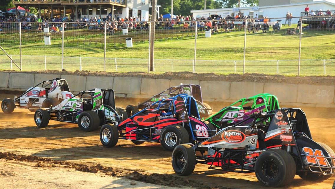 THE HOVIS RUSH SPRINT CAR SERIES; NON-WING, AFFORDABLE AND EXCITING!