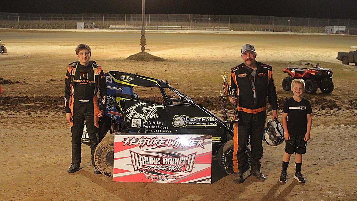 Robinson, Weger, and Kramer Run to Victory with the HART Series on Saturday at Wayne County Speedway