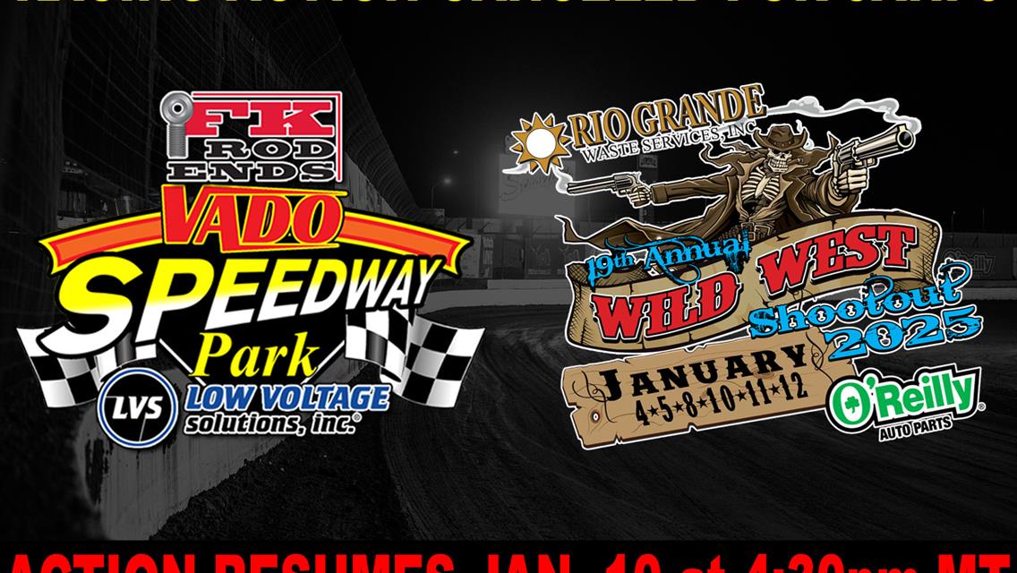 Wild West Shootout Thursday Action Canceled