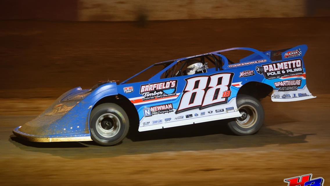 Cherokee Speedway (Gaffney, SC) – Mid-East Super Late Models – Grassy Smith Memorial – July 7th, 2023. (H3 Photography)