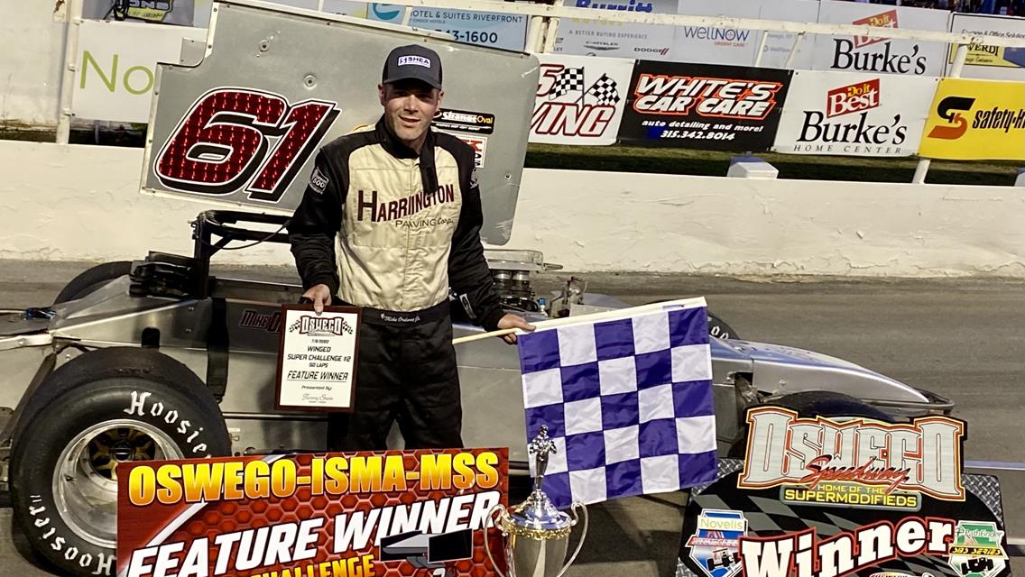 Mike’s Night: Ordway Jr. Pockets $6,000 with First Career Oswego Feature Win
