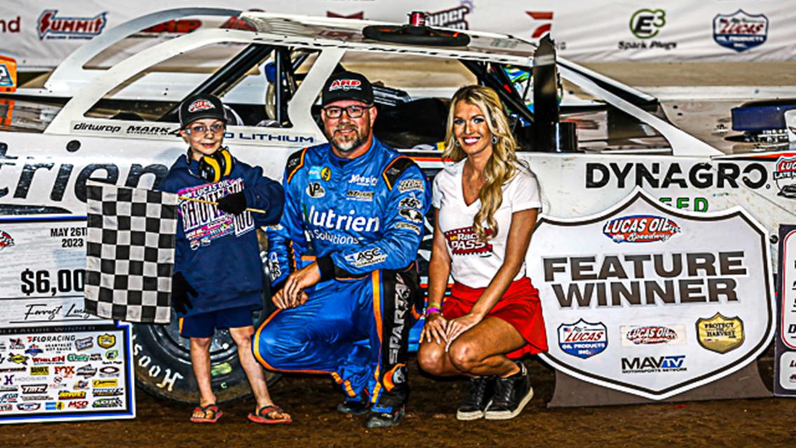 Davenport does it again, capturing Tribute to Don and Billie Gibson to nail down Show-Me 100 pole