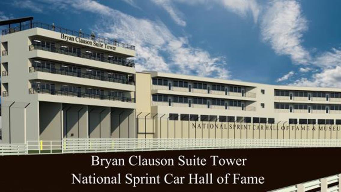 Bryan Clauson Suite Tower Groundbreaking on June 15