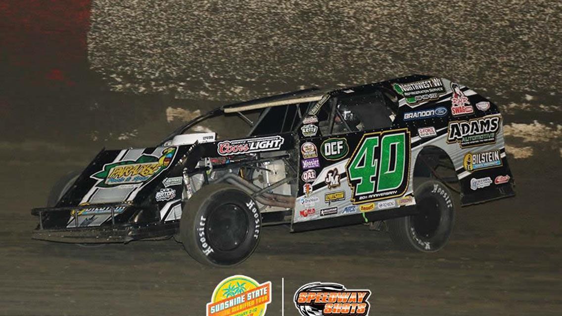 Buzzy Adams Honors Paul Harelstad With Win at Rice Lake Speedway; Sweeps Three-Day Weekend