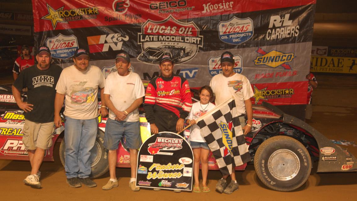 Cook Outhustles Owens for Lucas Oil Series Win at Beckley
