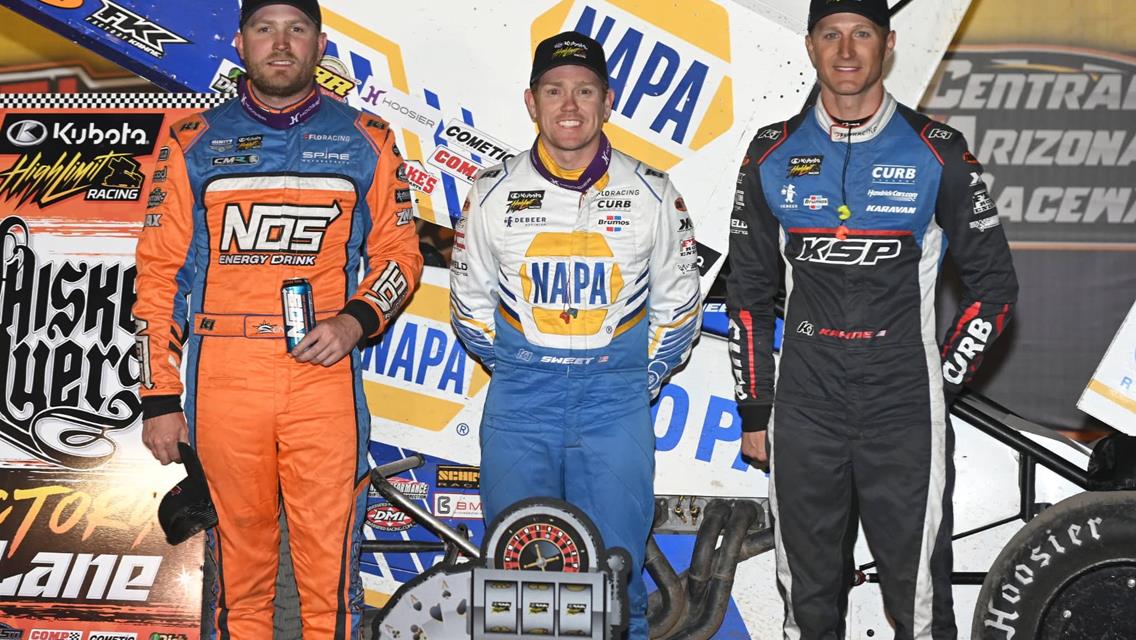 DESERT ANIMAL: &quot;The Big Cat&quot; Brad Sweet Tames Avanti Duel in the Desert at Central Arizona Raceway