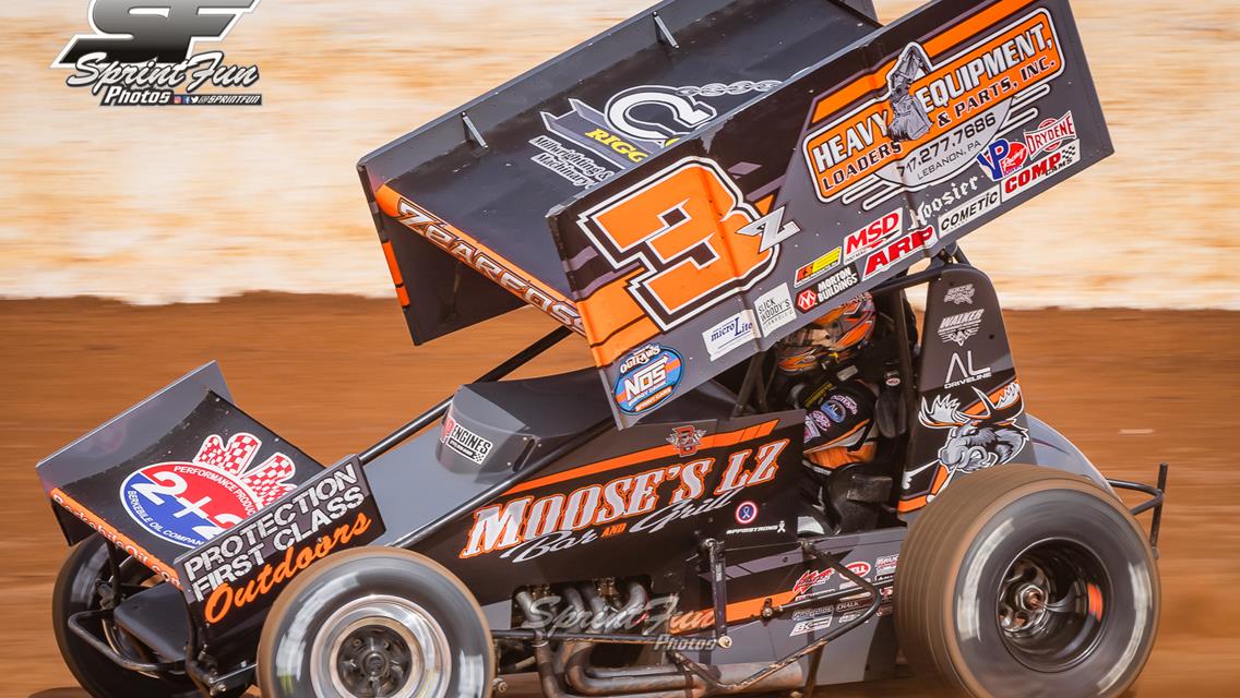 Brock Zearfoss completes World of Outlaws season with podium at The Dirt Track at Charlotte
