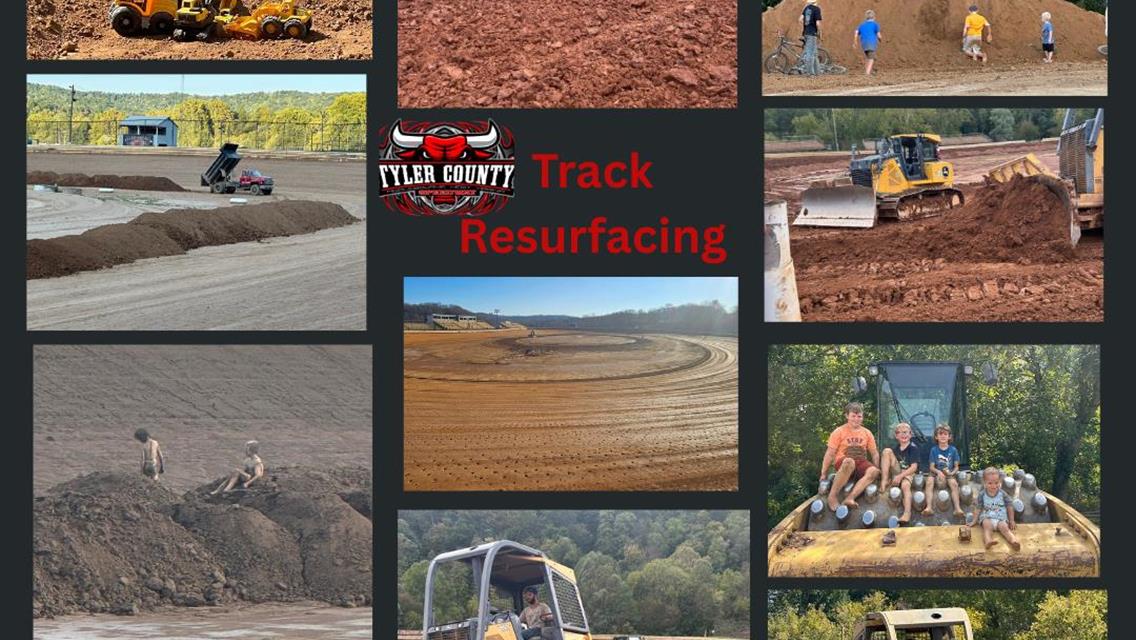 Tyler County Speedway gets resurfaced for an enhanced racing experience!