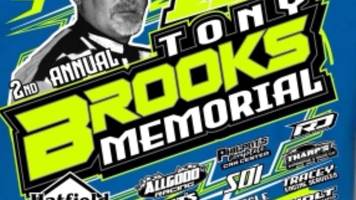 2nd ANNUAL TONY BROOKS MEMORIAL