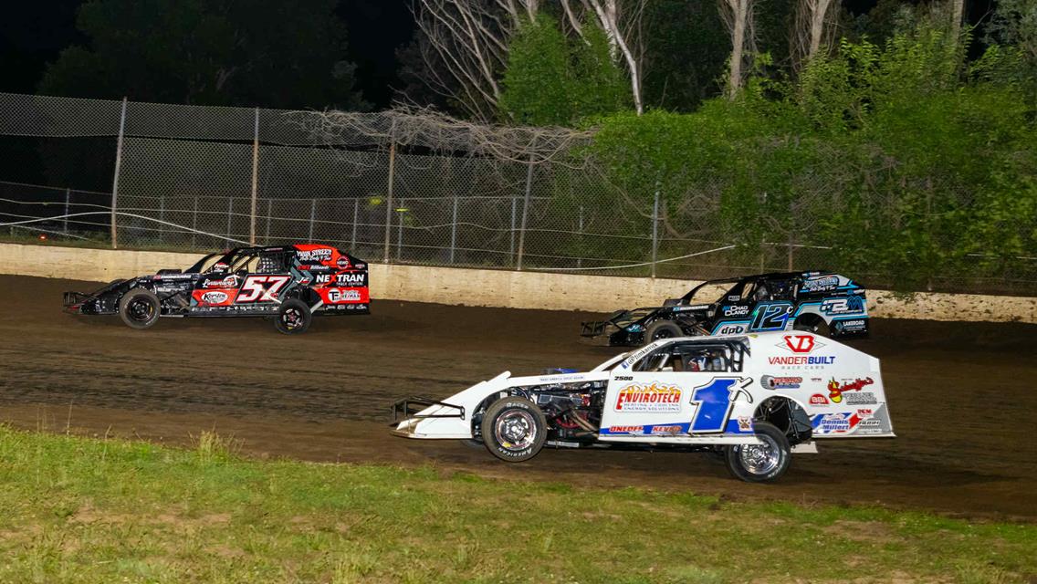 Marrant, Poe, Clancy, Galvin, and Schultz Victorious at Central Missouri Speedway!