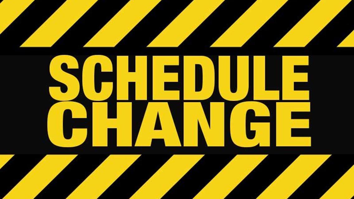 Attention ECS Drivers - SCHEDULE CHANGE