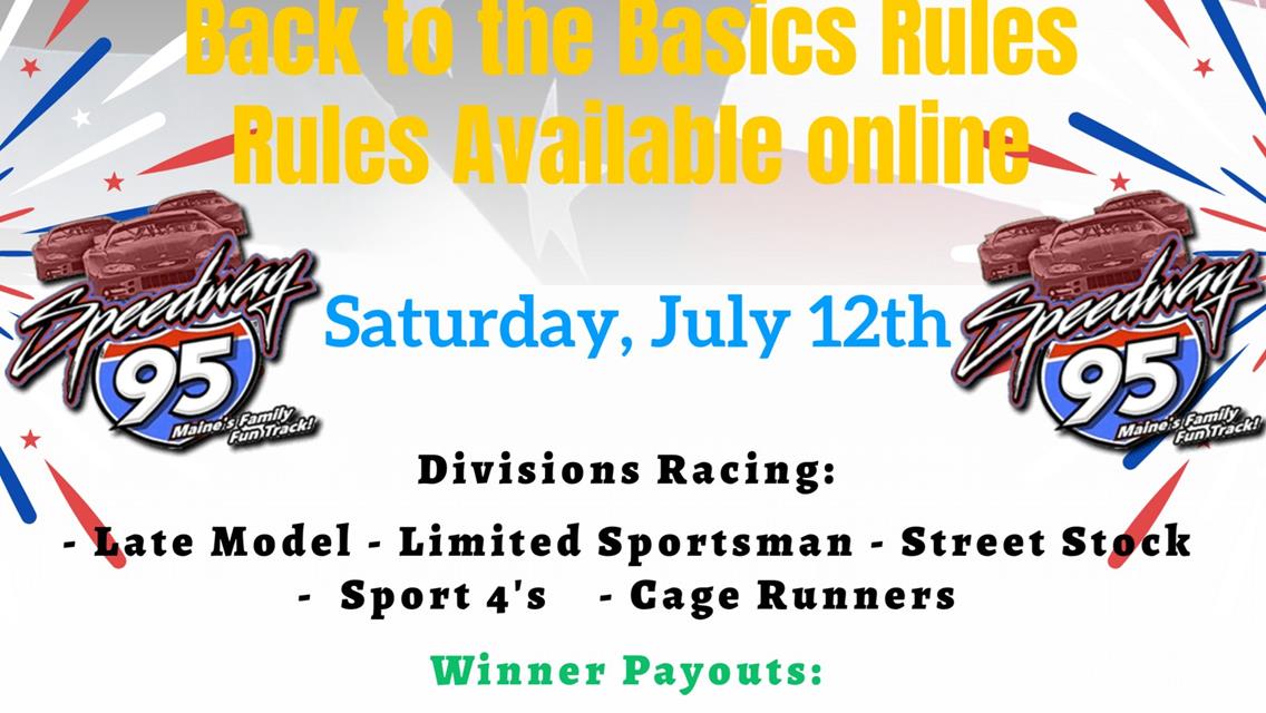 7/12/2025 50 Lap Late Model and 50 Lap Sport 4 Special with Fireworks after racing