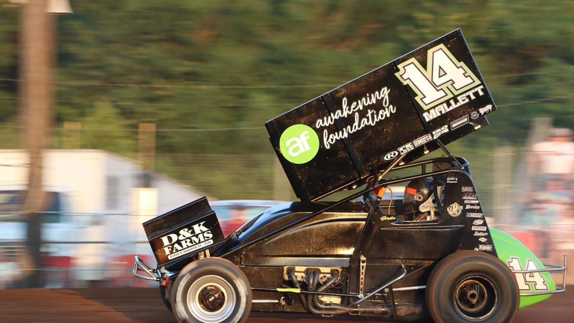 Mallett Posts Seventh-Place Result at Dodge City Raceway Park