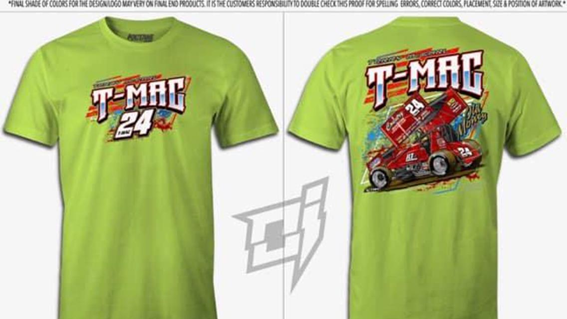 NEW TMAC 24 &quot;Old Money&quot; T-Shirts Now available at track and online.