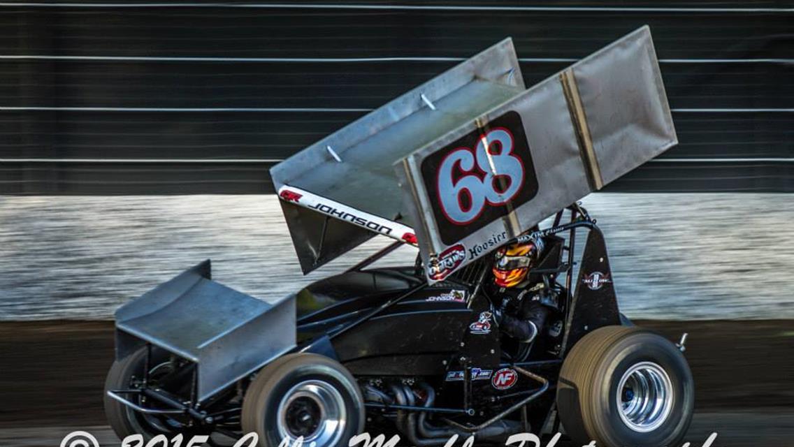 Johnson Wins First Career World of Outlaws Heat Race at Calistoga Speedway