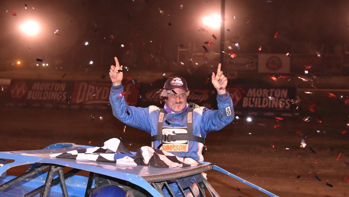 Dennis Erb Jr. Gets First World of Outlaws Late Model Win of 2020 at Eriez Speedway