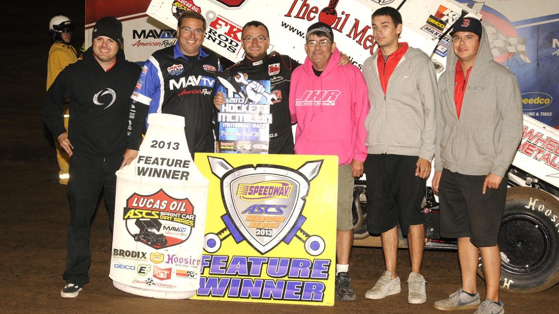 Tony Bruce, Jr. charges to Hockett/McMillin Memorial prelim victory
