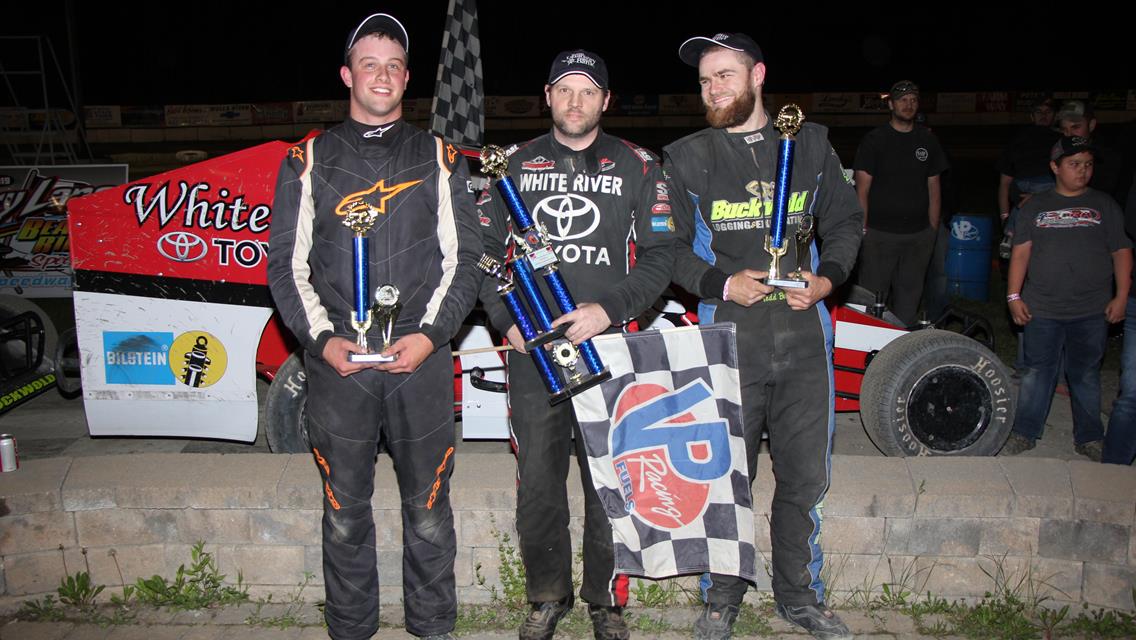 2019 the 52nd season Woodsville Guaranty Savings Bank night wins go to  Kevin Chaffee as he sweeps the night in the DIRTcar Sabil &amp; Sons Sportsman Mod