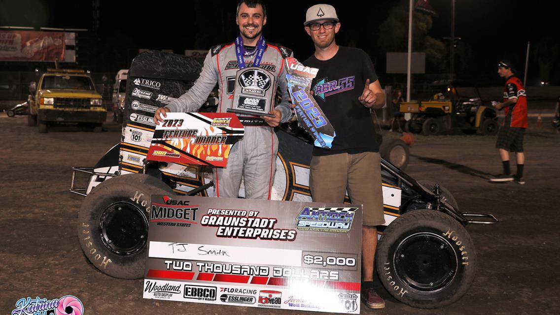 Smith, Soares, Pearce, Shrader Win On Fan Appreciation Night At Antioch Speedway