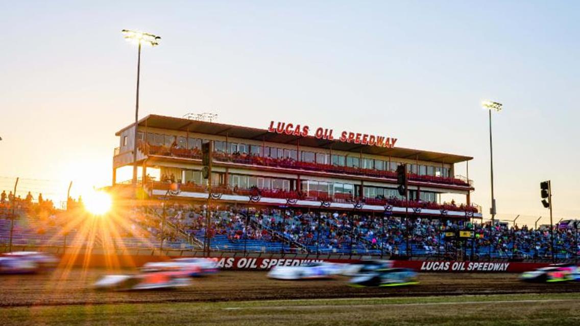 Fans bringing four non-perishable food items admitted free Saturday at Lucas Oil Speedway