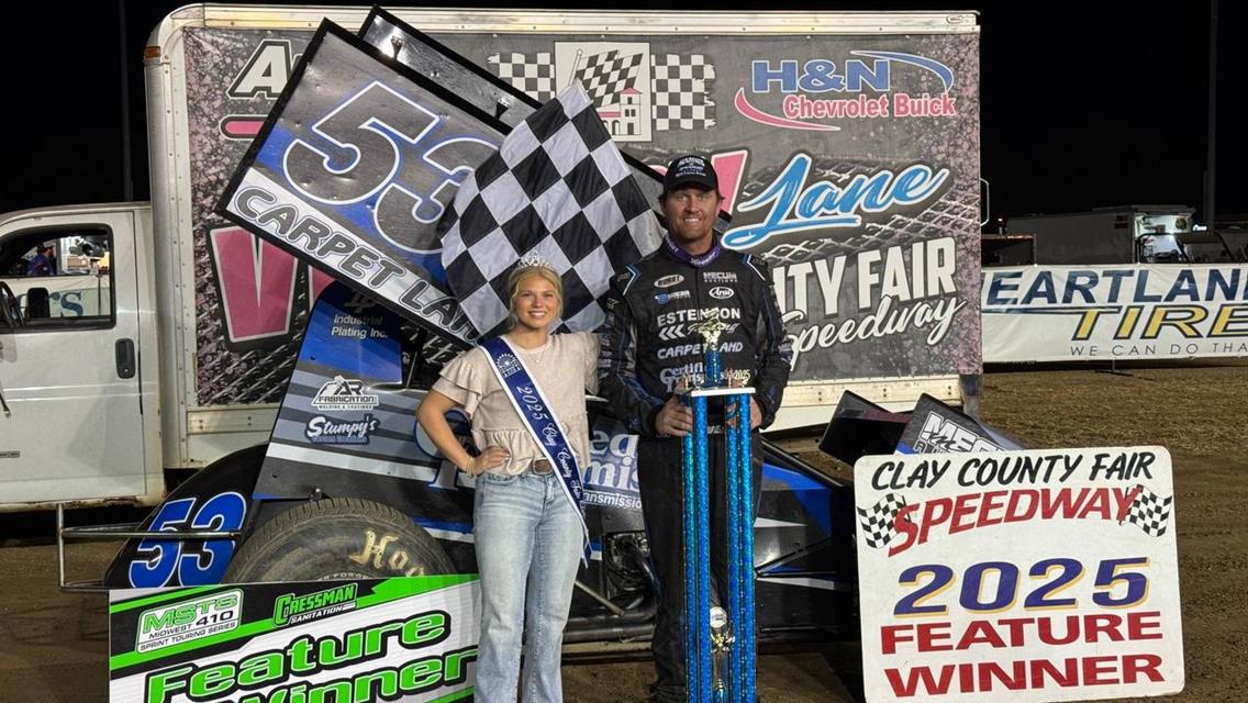 Dover Rallies From Ninth to Capture MSTS Event at Clay County Fair Speedway