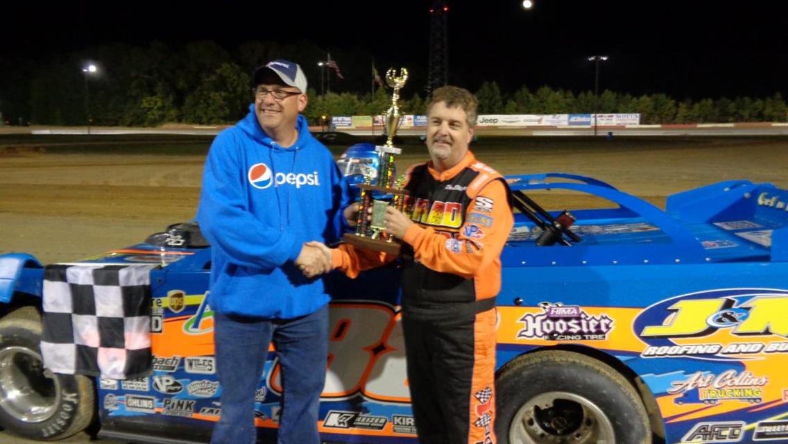 RICKY &quot;THE ROCKET&quot; BLAST TO THIRD WIN IN LATE MODEL CHAMP QUALIFIER