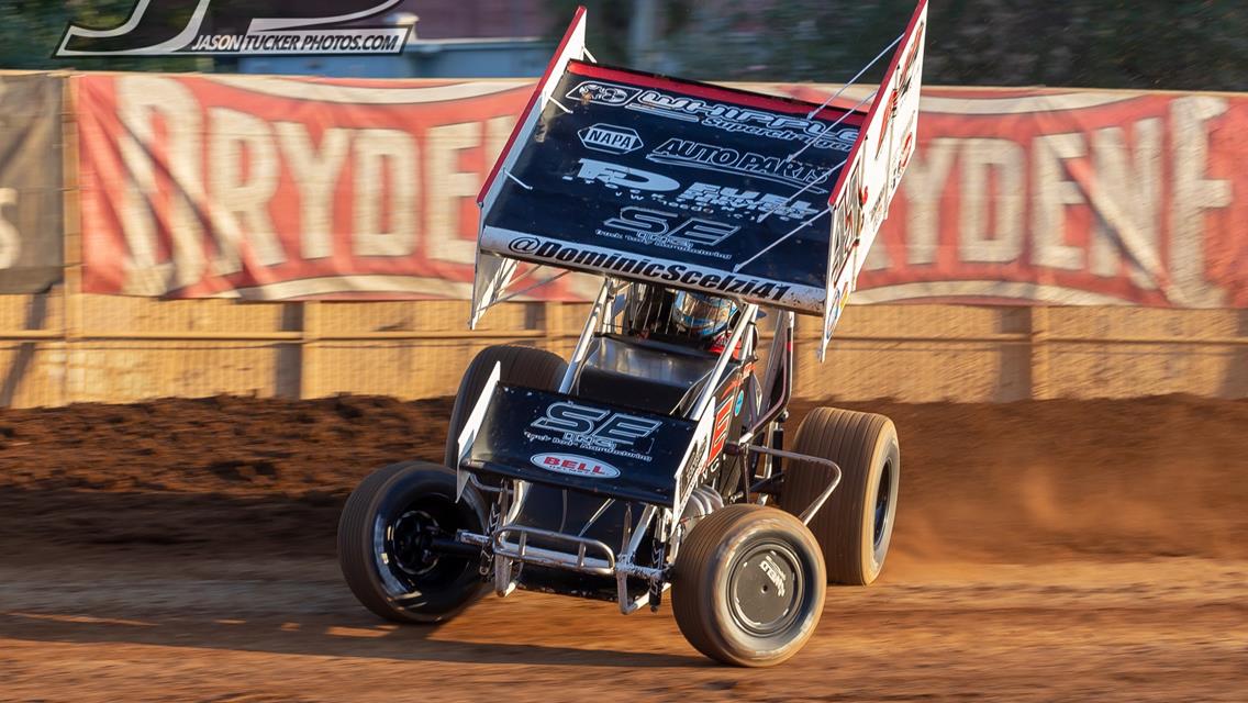 Dominic Scelzi Preparing for Pair of Non-Wing and Winged Sprint Car Shows to Close Season