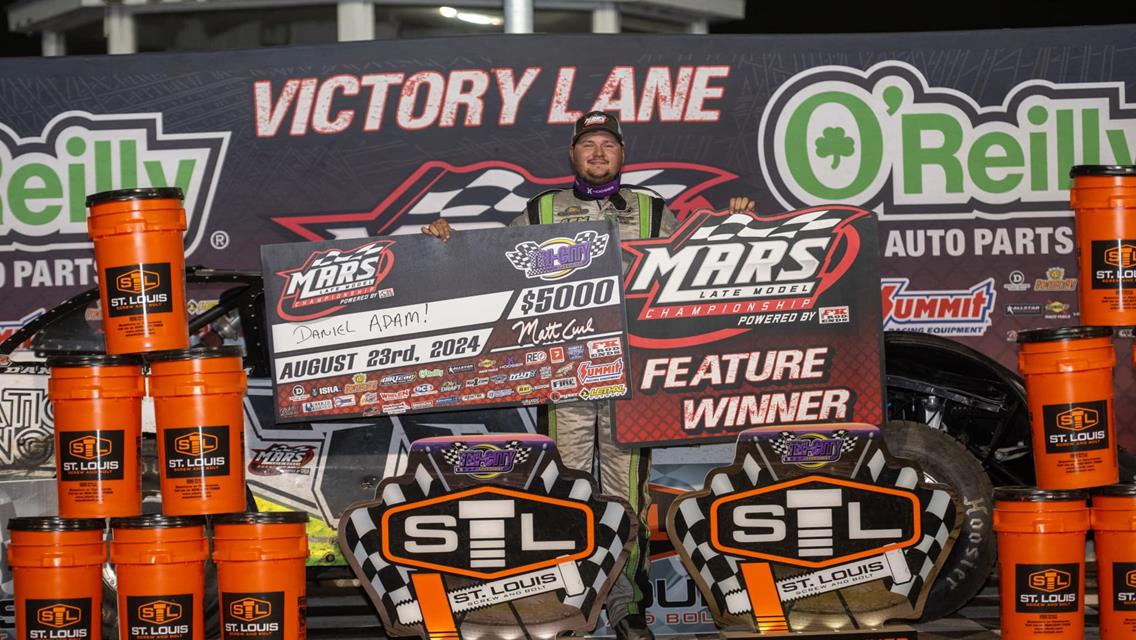 Tri-City Speedway (Granite City, IL) – MARS Late Model Championship Series – Gary Gerstner Memorial – August 23rd, 2024. (Rich LaBier Photo)