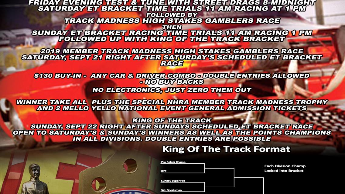 King Of The Track Madness