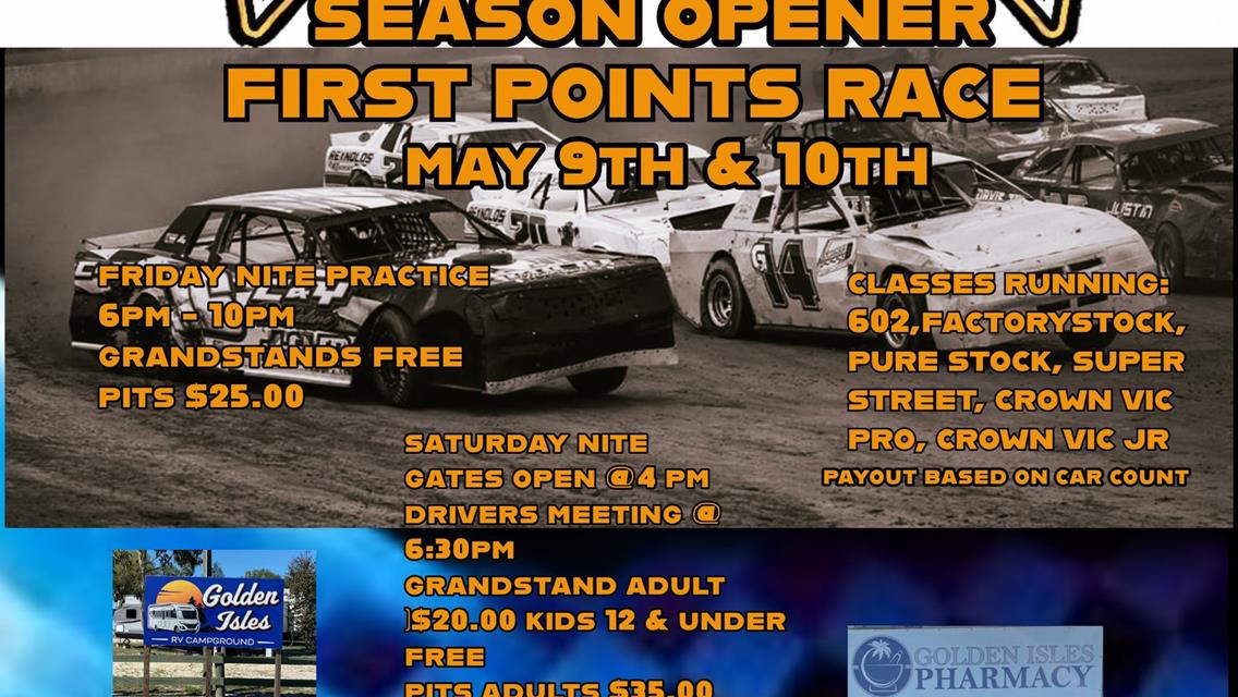 2025 Season Opener 5/09 5/10 weekend