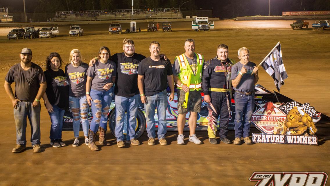 Muldrew Scores Workin&#39; Man World Championship; Hill and Berry Score Impressive Wins at Tyler County Speedway