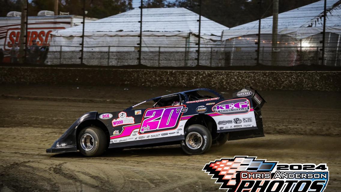 Volusia Speedway Park (De Leon Springs, FL) – World of Outlaws Case Late Model Series – Federated DIRTcar Nationals – February 12th-17th, 2024. (Chris Anderson photo)