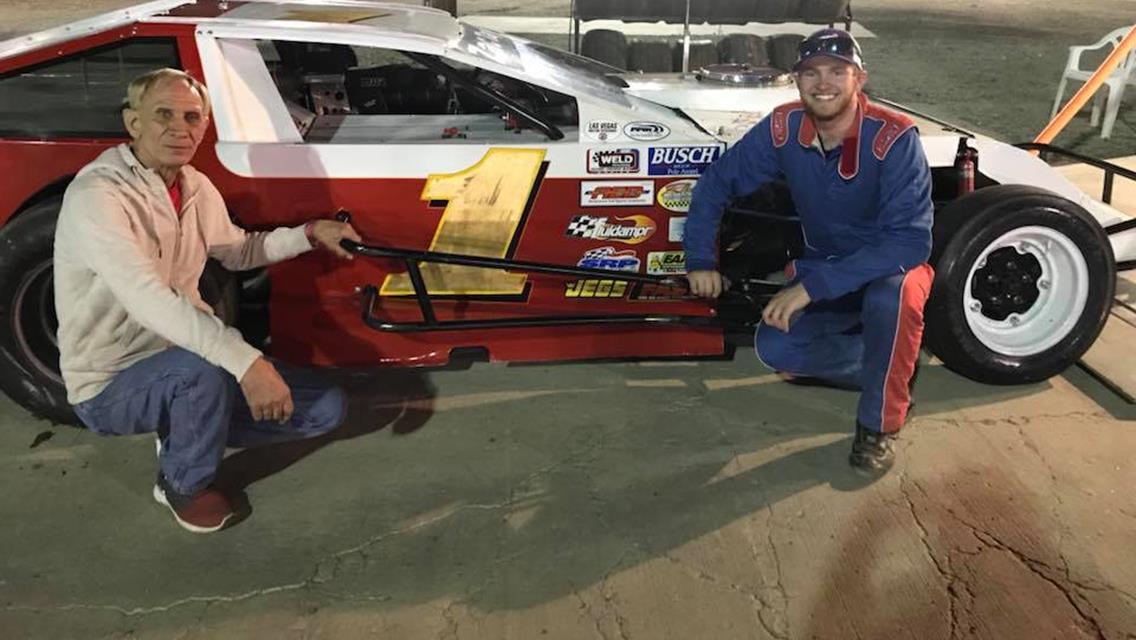 Taylor Overcomes Early Mishap to Post Third-Place Finish in Modified