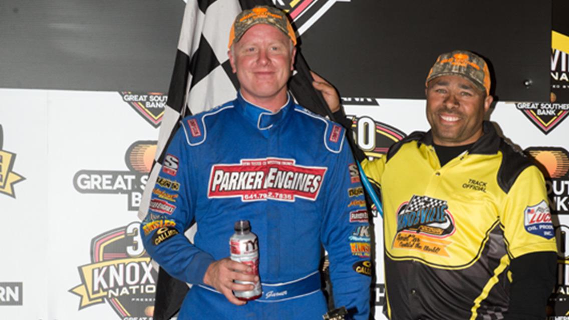 Clint Garner Finally on Top at Knoxville 360 Nationals; Eric Bridger Victorious in 305’s
