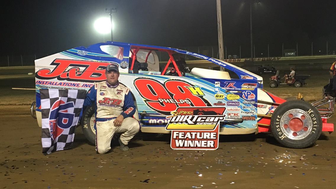 Jimmy Phelps wins the return of Super DIRTcar Big-Block Modified Series Thursday at Sharon; David Stremme invades &amp; wins Renegade Mods in their 1st vi