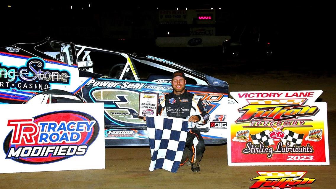 Chris Mackey Wins First Career Fulton Speedway Modified Feature