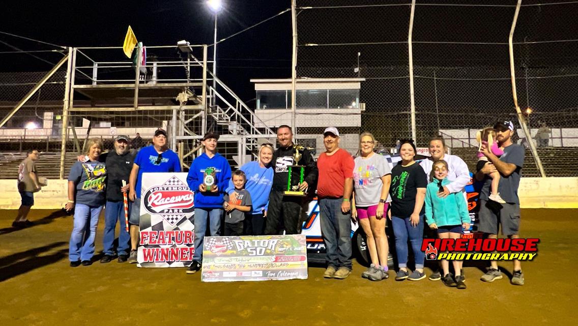 Boone Coleman Gator 50/LOLMS Weekend results (September 1 and 2)