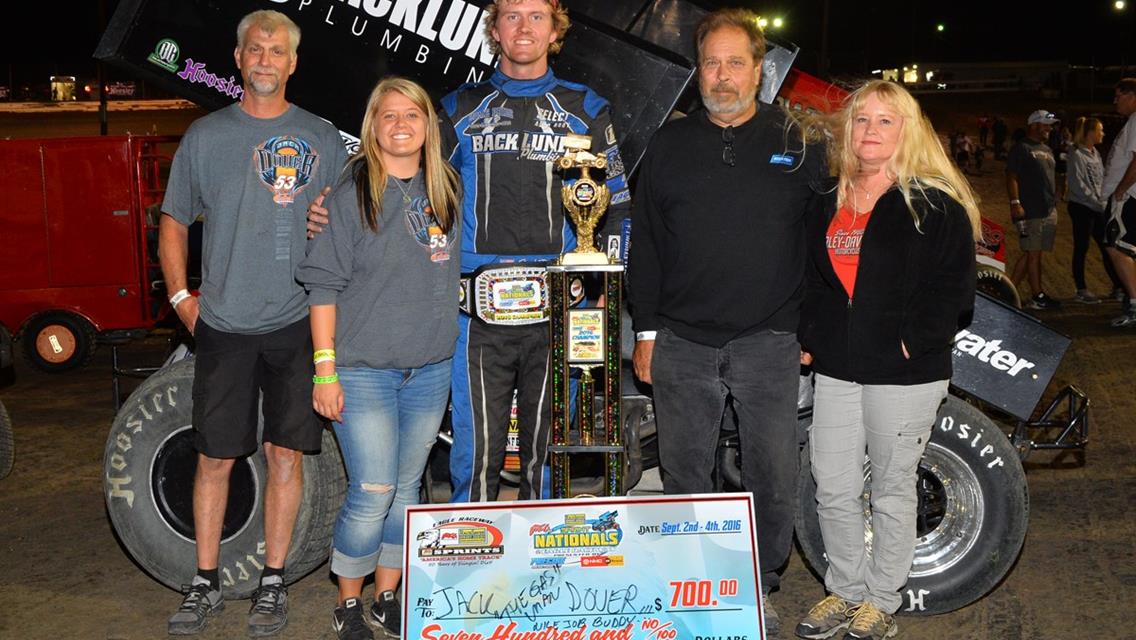 Dover wins Friday, Sept 2nd&#39;s Qualifying Feature for Sunday&#39;s Big Dance!