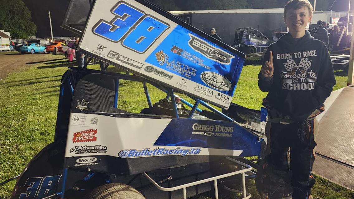 Brantley &quot;The Bullet&quot; Tjaden Dominates A-Class Wing Micro Sprint with Three Consecutive Wins