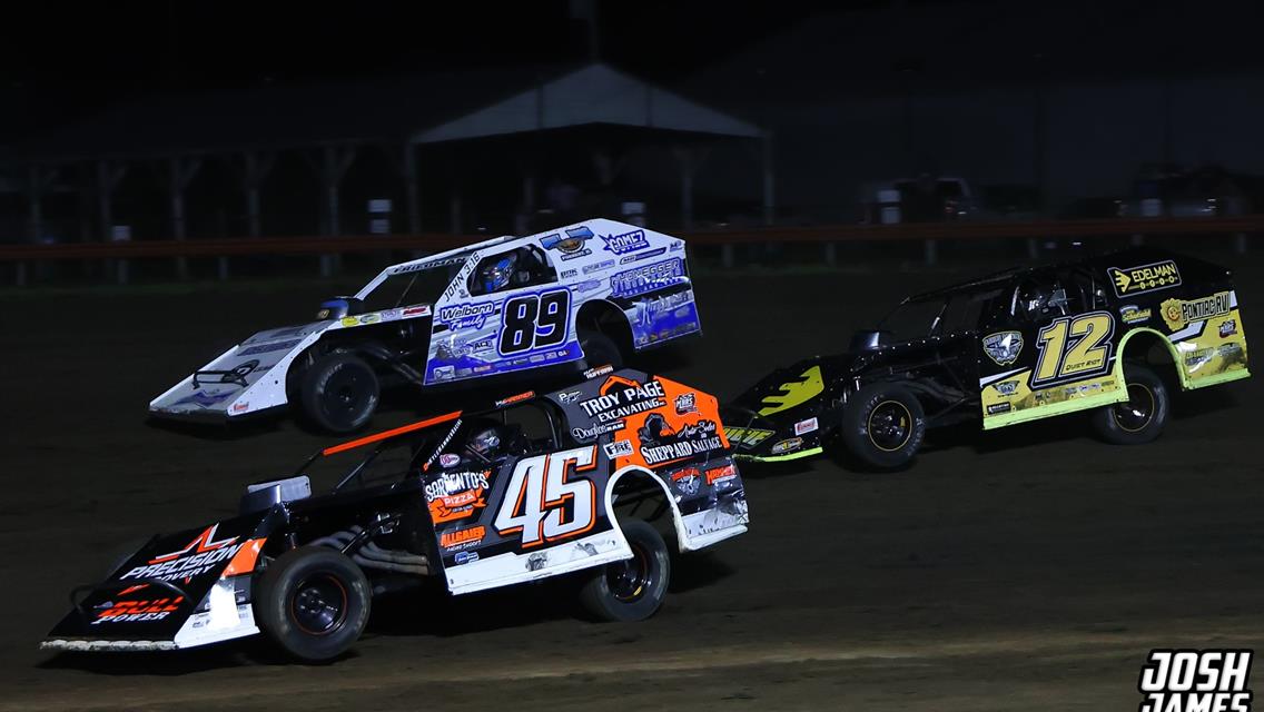 Farmer City Raceway (Farmer City, IL) – MARS Modified Championship Series – Jr. Kimler Memorial – July 18th, 2025. (Josh James Artwork)