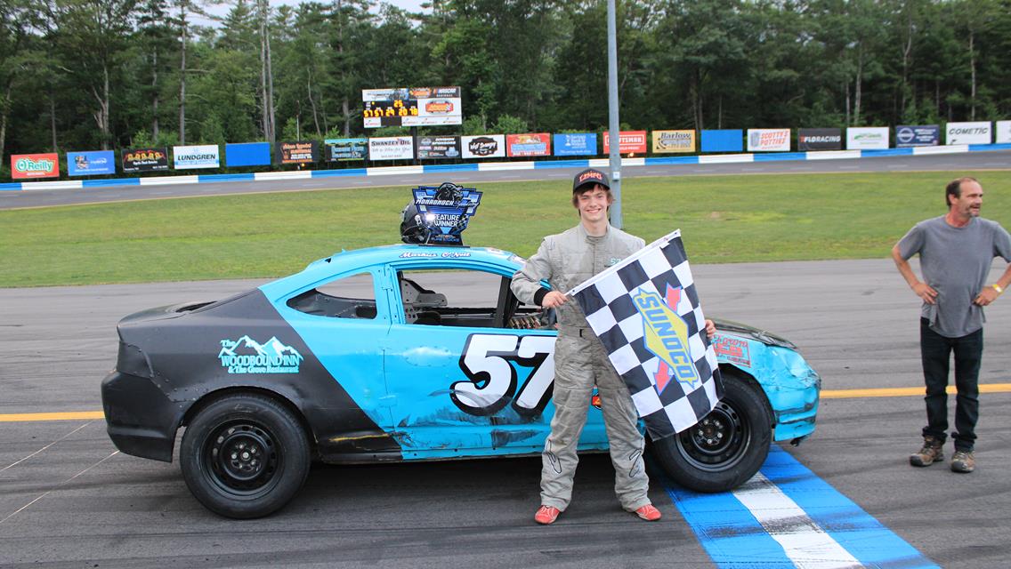 ROBIE SOARS TO FIRECRACKER 100 WIN SATURDAY AT MONADNOCK