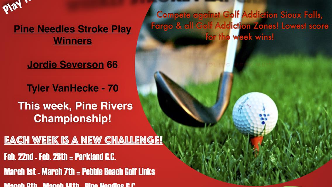 Pine Needles Stroke Play Winners!