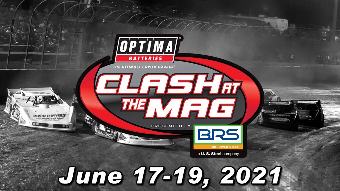 Optima Batteries Clash at The Mag presented by Big River Steel Set for June 17-19