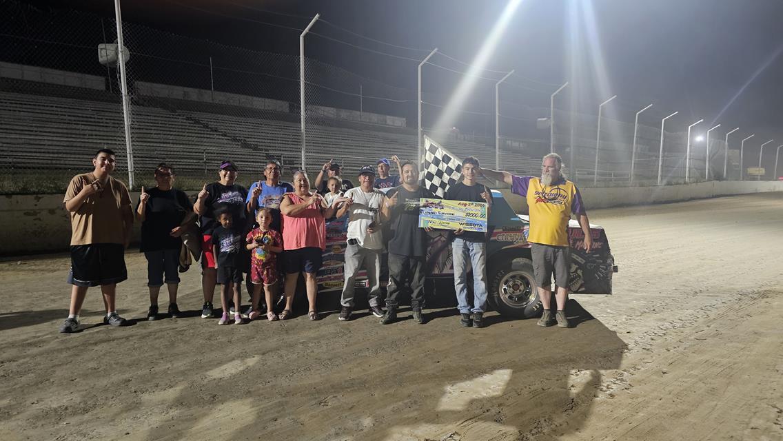 Congrats last nights winners for our Wissota Street stock and Wissota Mod 4 Special Events