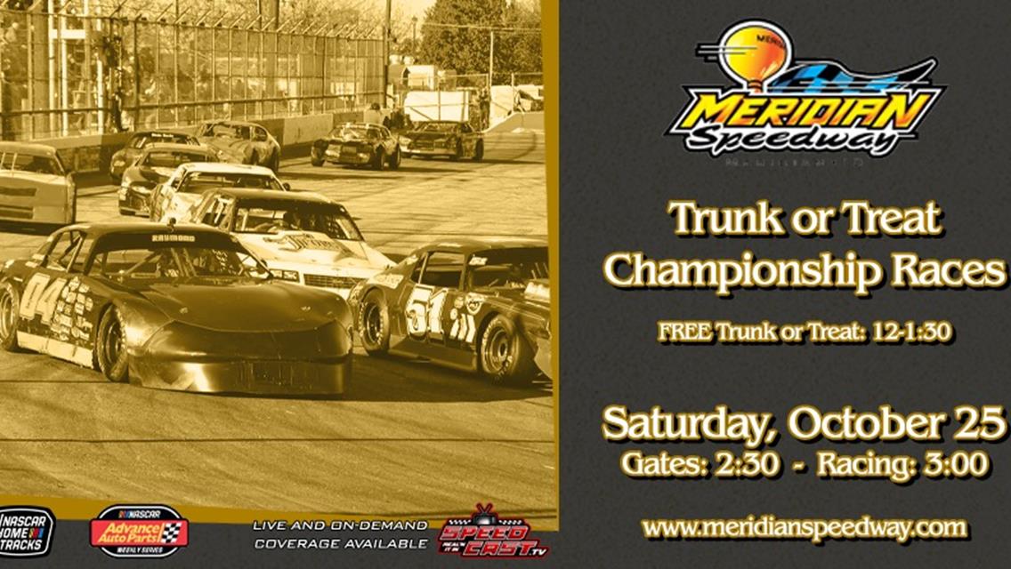 Trunk or Treat Yourself to a Full Saturday Night of Action